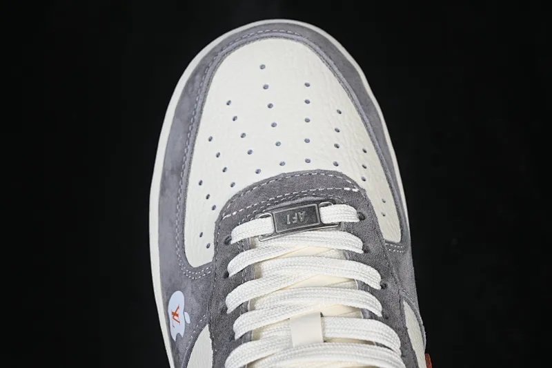 All Categories Nk Air Force 1 Air Force Series Nk Air Force 1 Low Air Force Low Nike Air Force 1'07 Low Gray Orange Private Collection Air Force One Low Casual Shoes DC9486-109